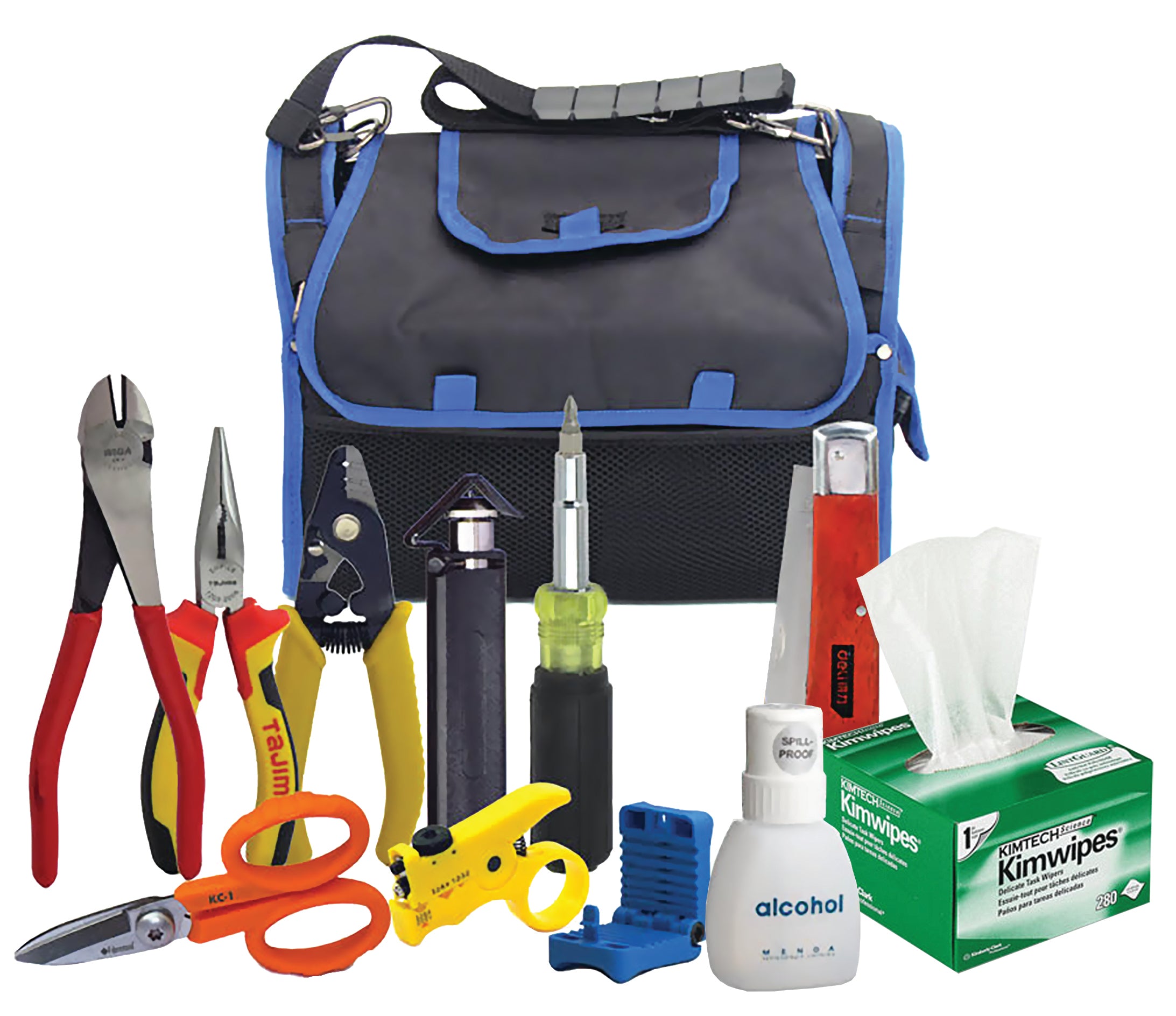 Kit de Preparação de Fibra Ótica Fibertool FTK-515