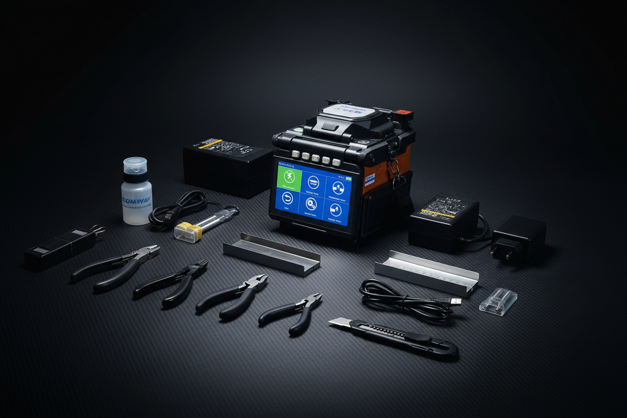 COMWAY C6S+ Fusion Splicer Kit